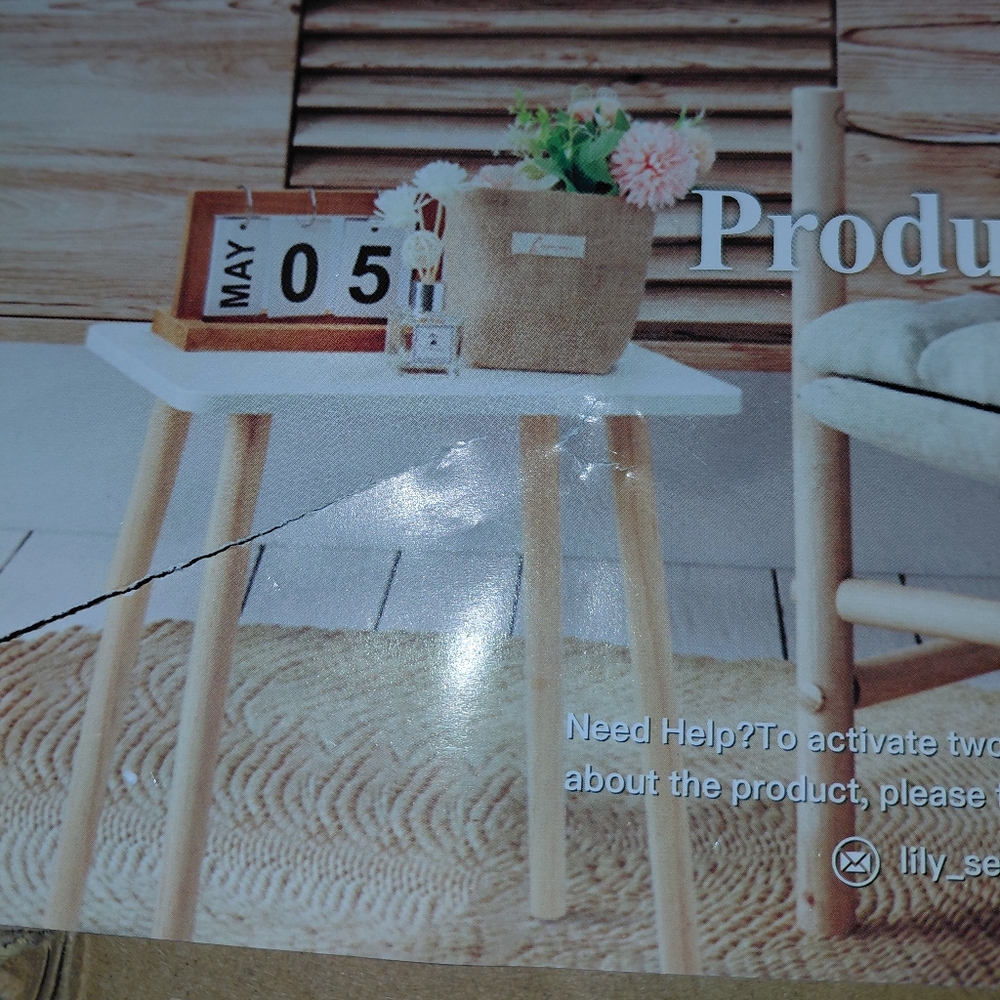 Pink Side Table